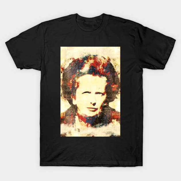 Margaret Thatcher T-Shirt by Nerd_art